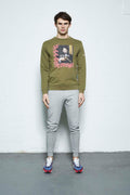 Rebirth Sweatshirt Khaki (Portrait)
