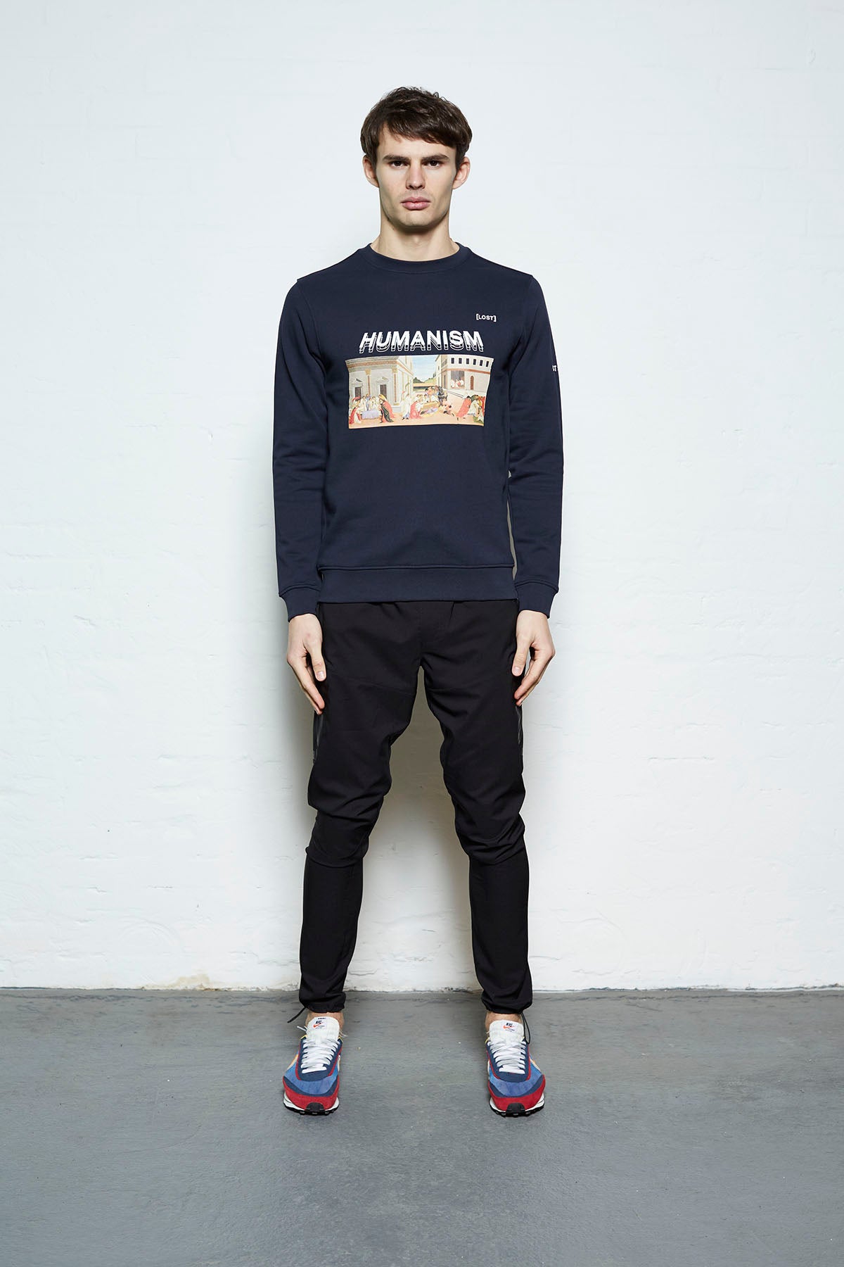 Humanism Jumper Navy