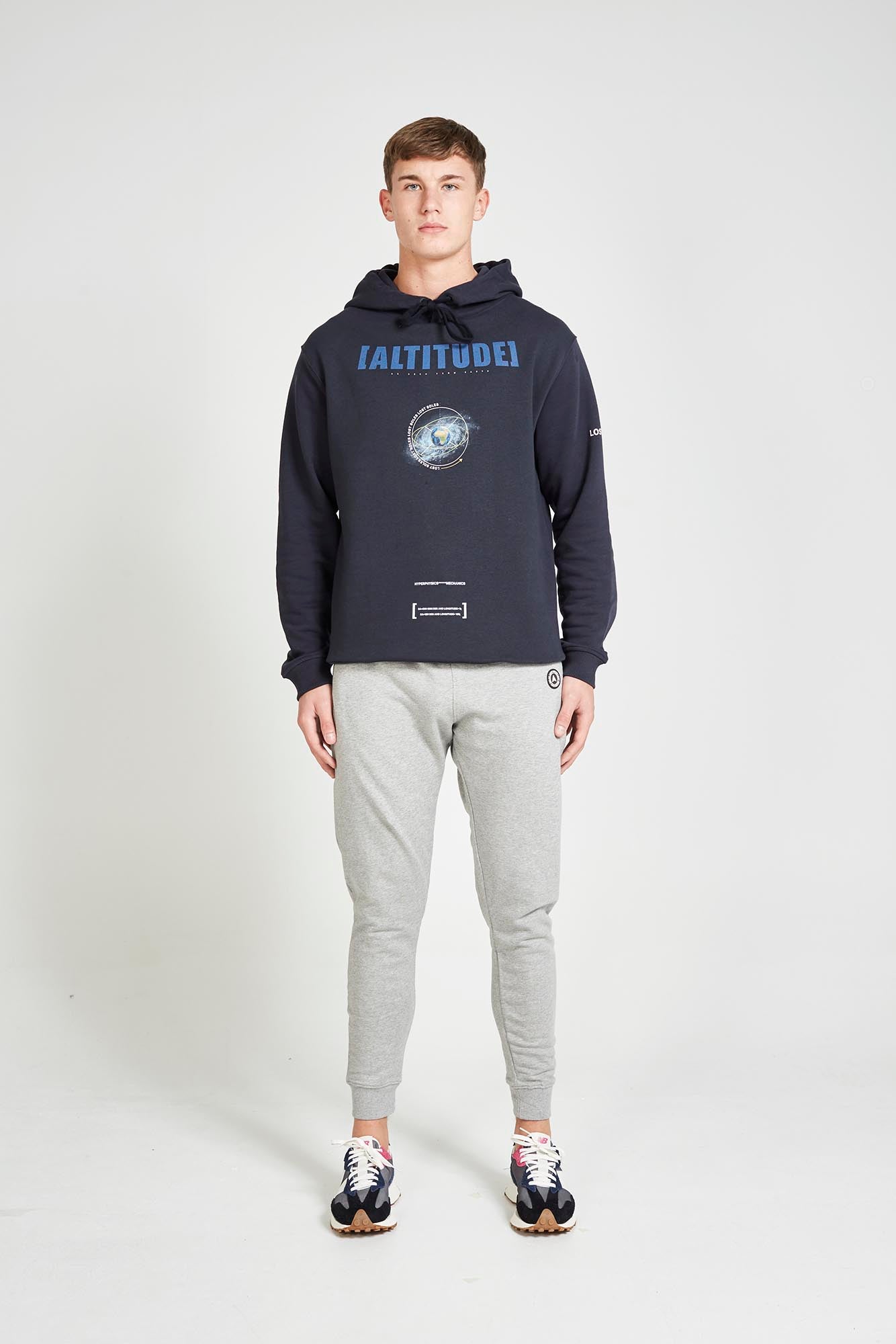Navy Altitude Oversized Hoody