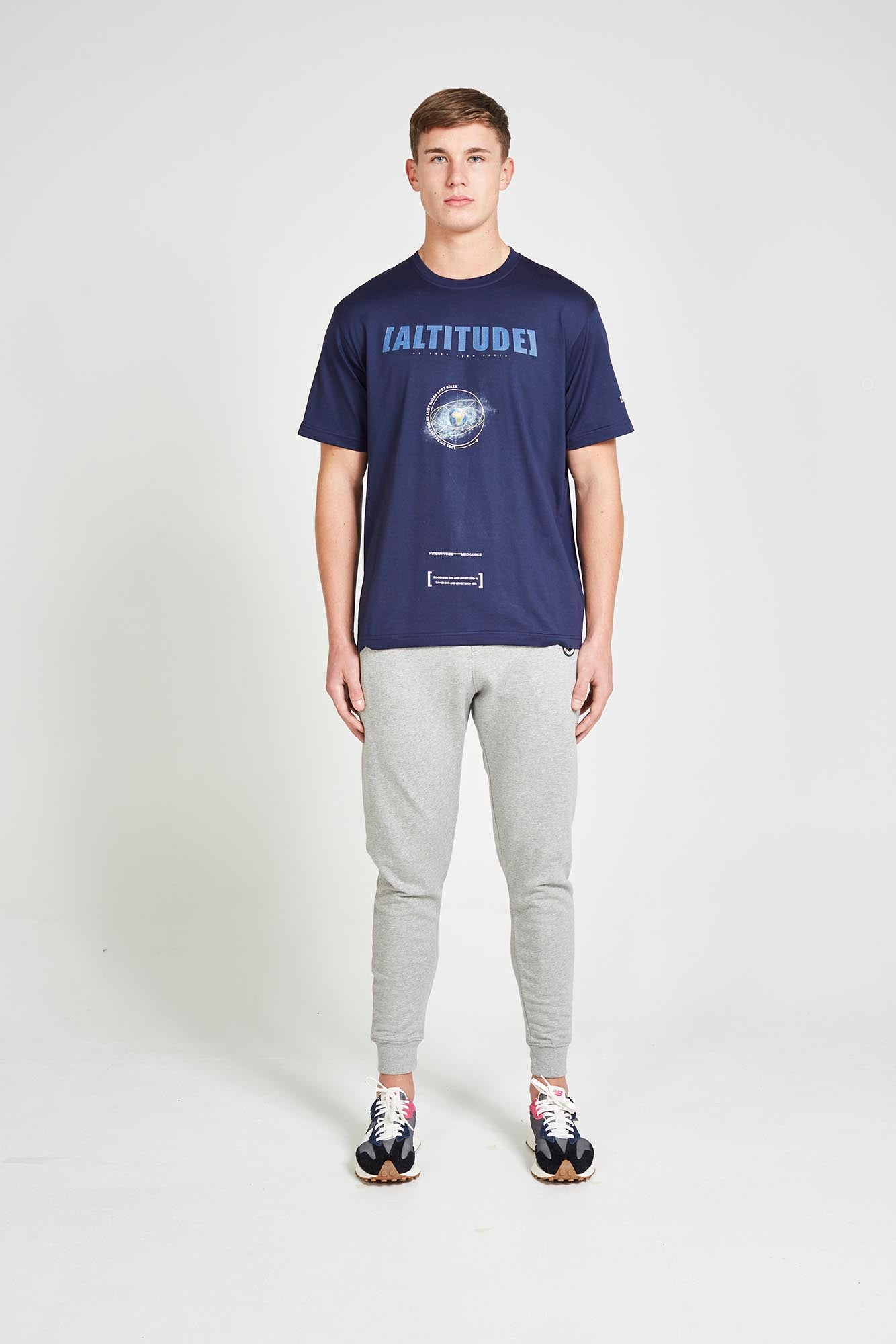 Navy Altitude Oversized Tshirt