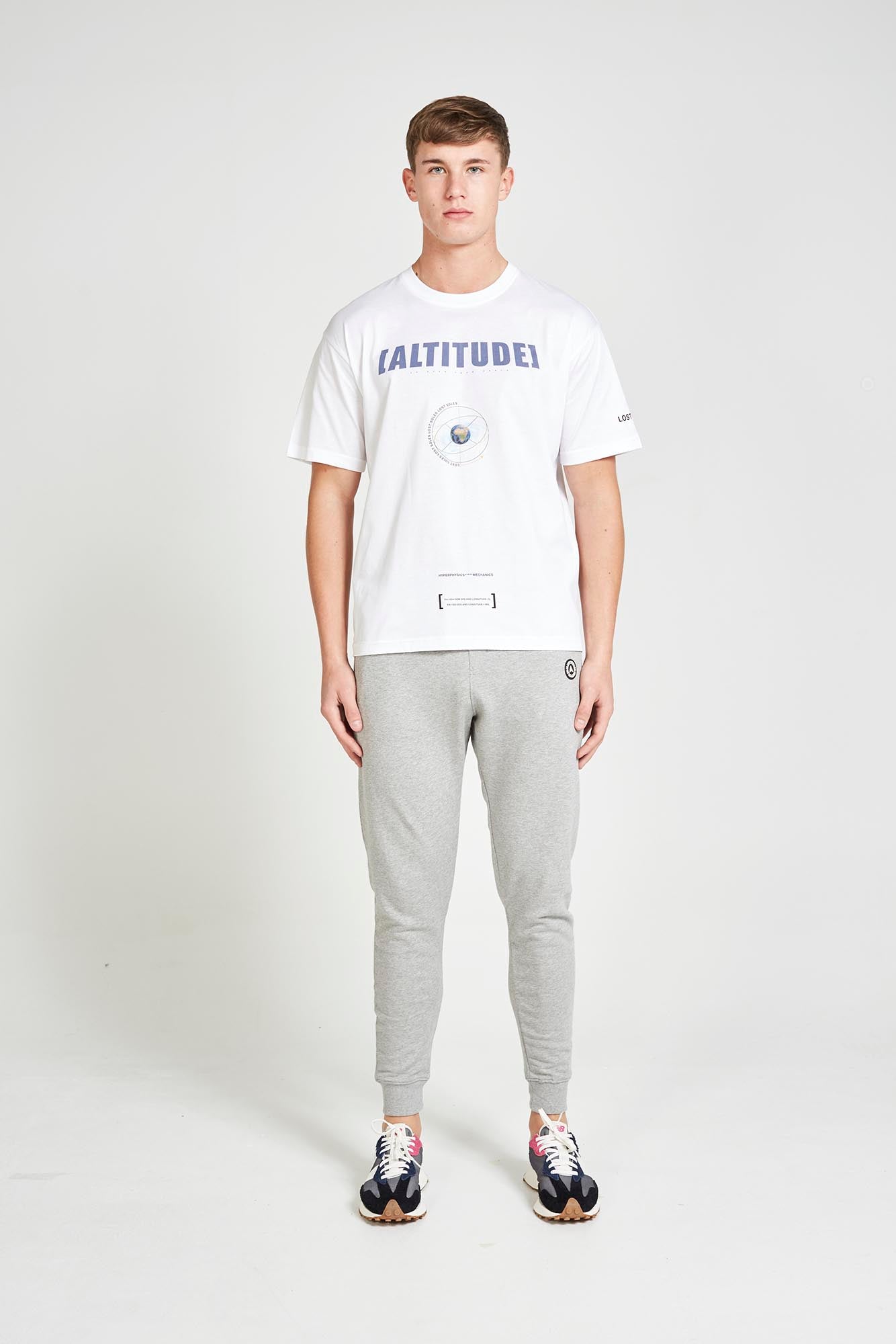 White Altitude Oversized Tshirt