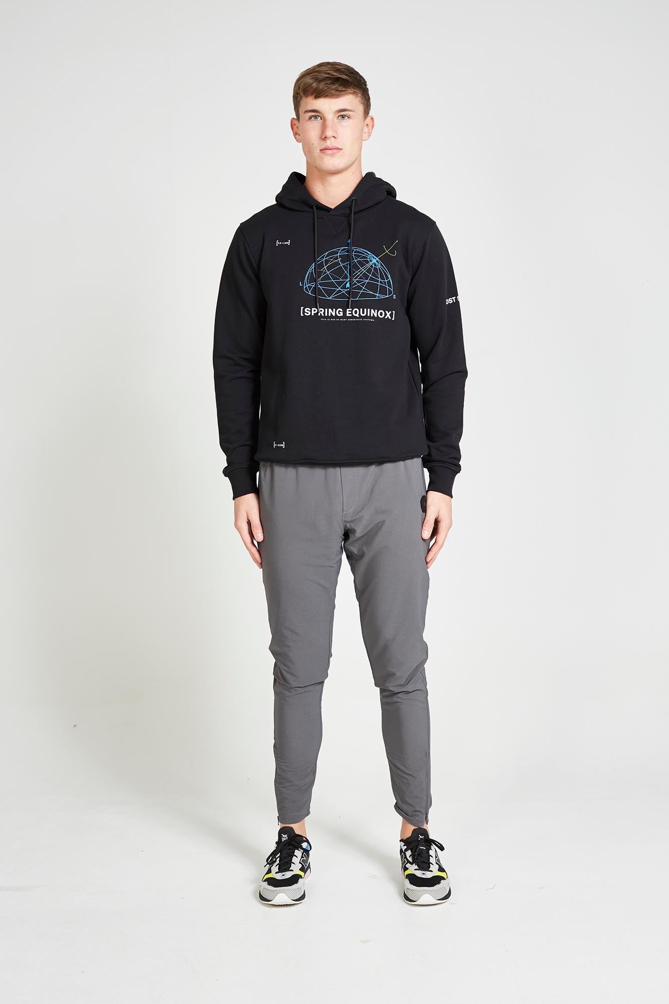 Black Spring Equinox Luxury Hoody