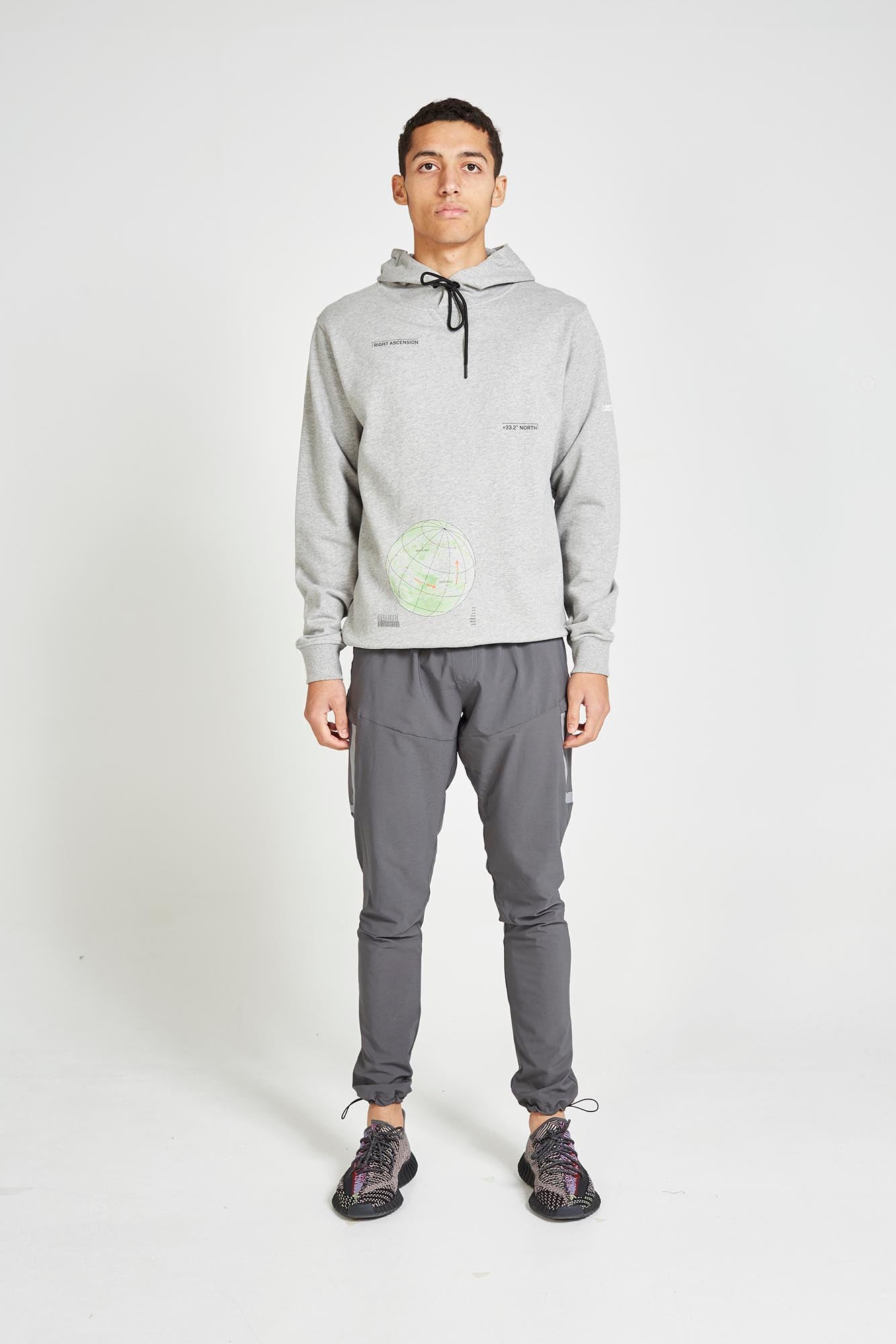 Grey Earth Luxury Hoody