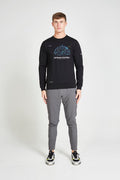 Black Spring Equinox Jumper