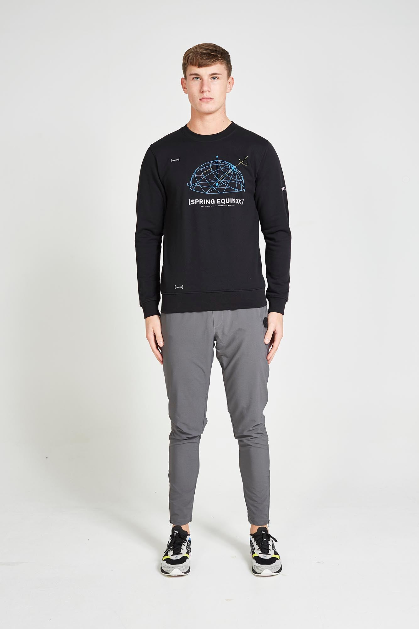 Black Spring Equinox Jumper