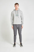 Grey Fundamental Plane Luxury Hoody
