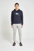 Navy Fundamental Plane Luxury Hoody