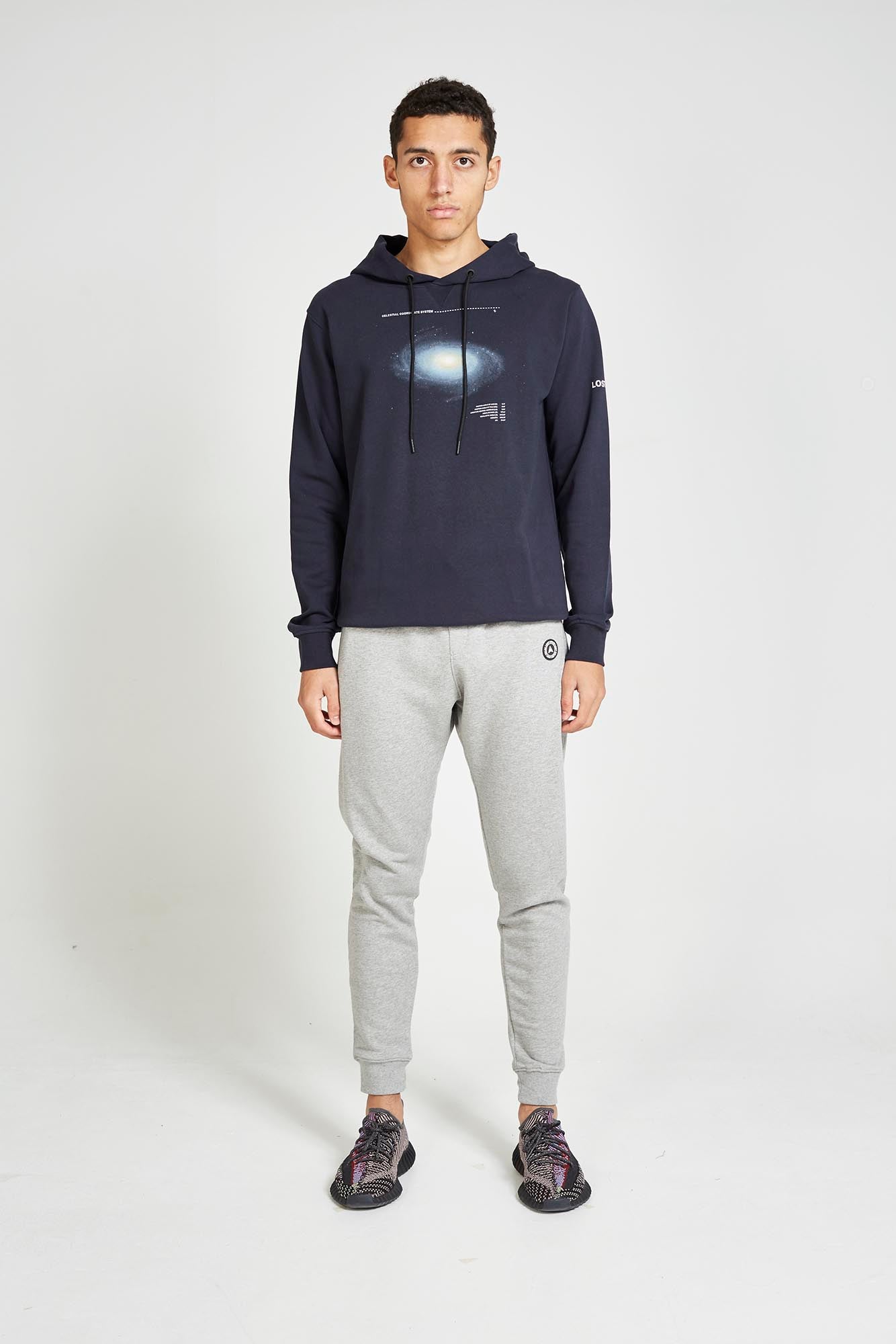 Navy Fundamental Plane Luxury Hoody