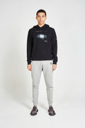 Black Fundamental Plane Luxury Hoody