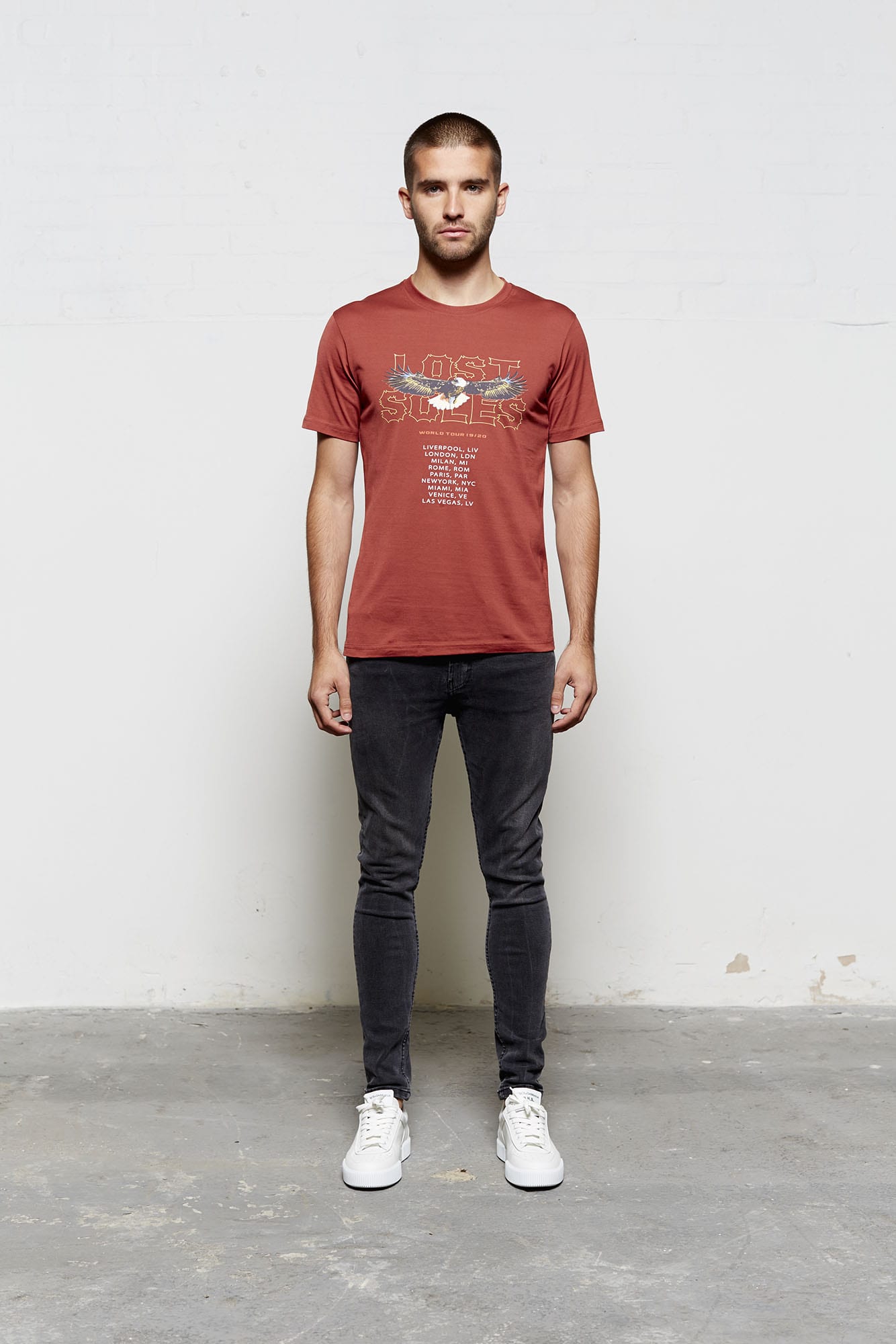World Tour Eagle Red TShirt
