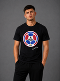 Mens Ronaldinho Tshirt Black (Black Label)