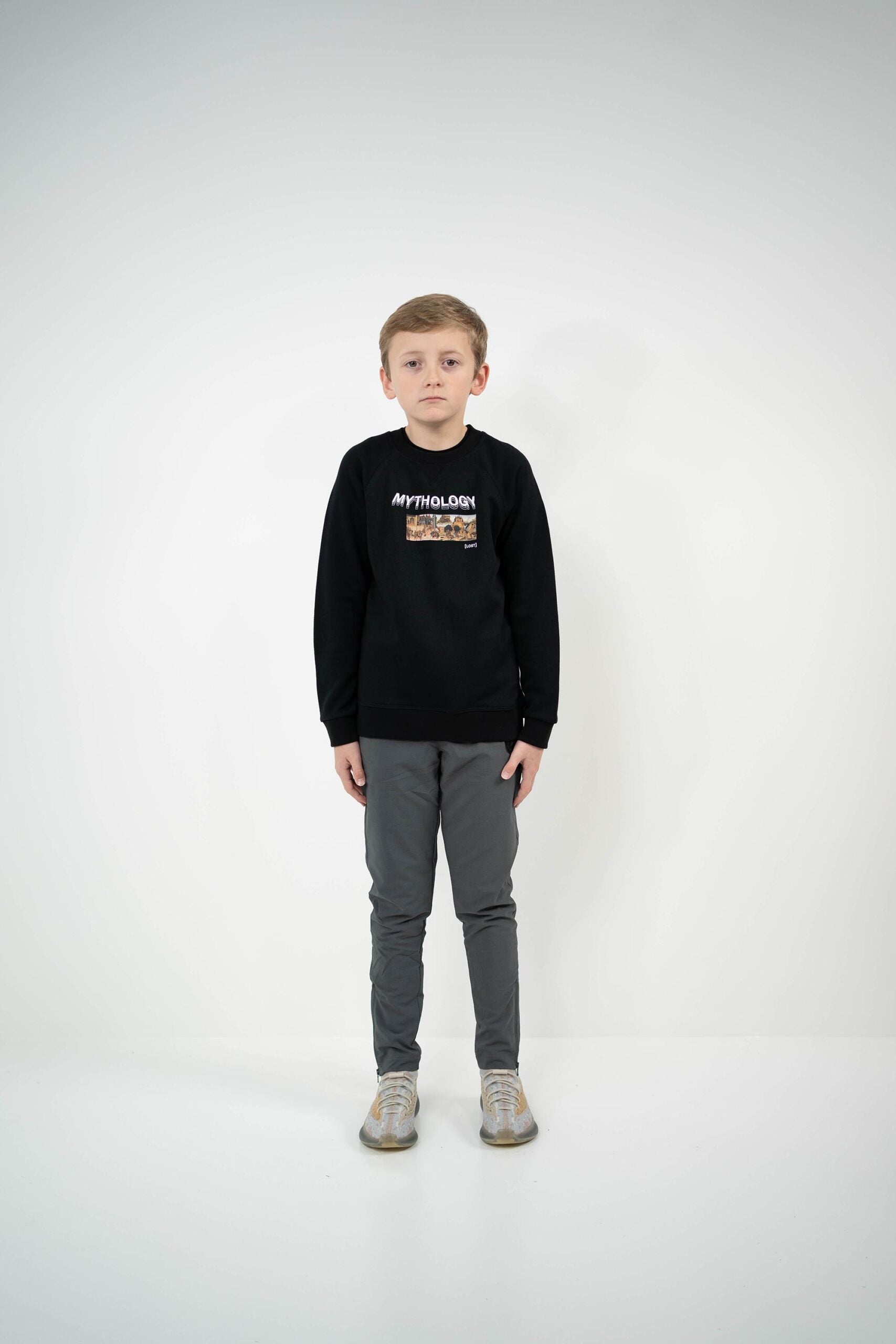 Kids Black Mythology Jumper