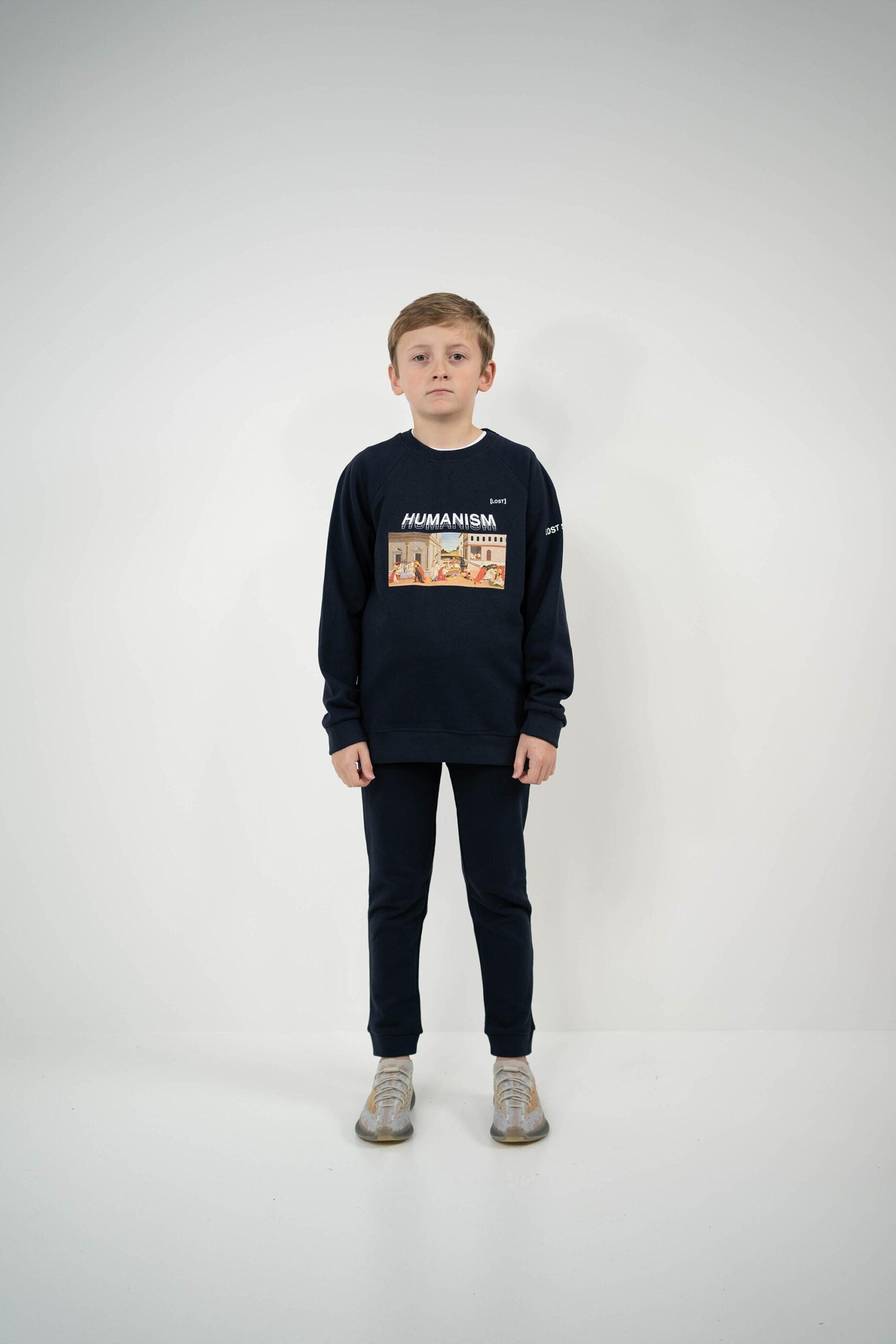 Kids Navy Humanism Jumper