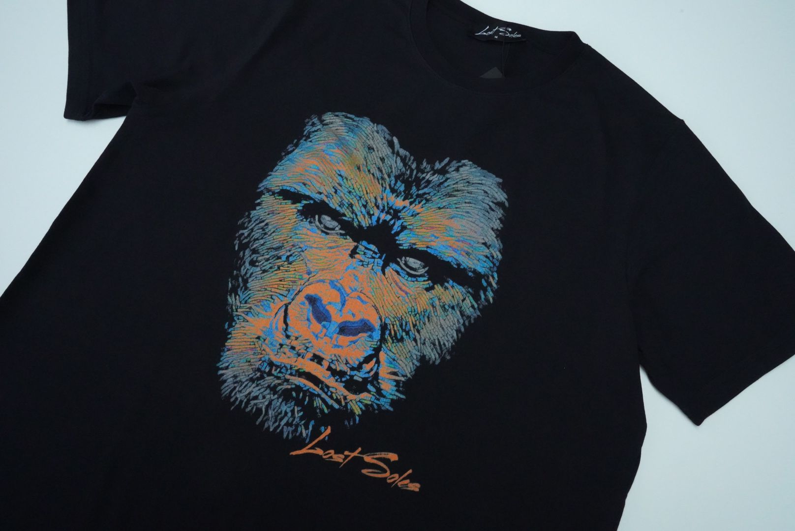 Neon Orange Gorilla T-Shirt Black (Black Label)