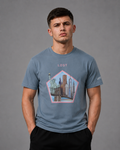 New York Luxury Petrol Blue Tshirt