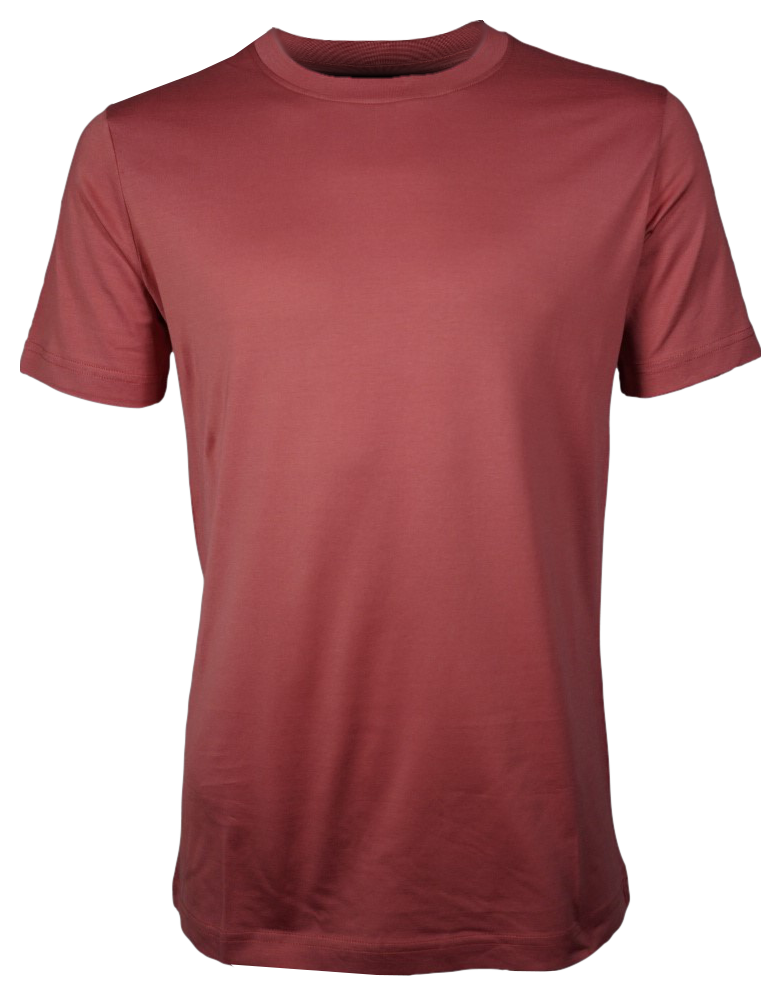 Brick Dust Plain Luxury Tshirt