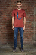 Feather Red T-Shirt (Luxury Range)