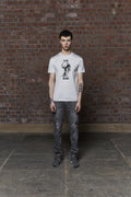 Les Yeux Sans Visage Off Grey T-Shirt (Luxury Range)