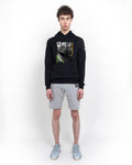 Black Luxury Subway Hoody