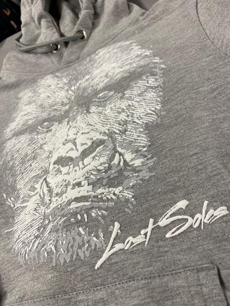 Grey Gorilla Hoody