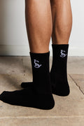 Lost Soles Socks Black
