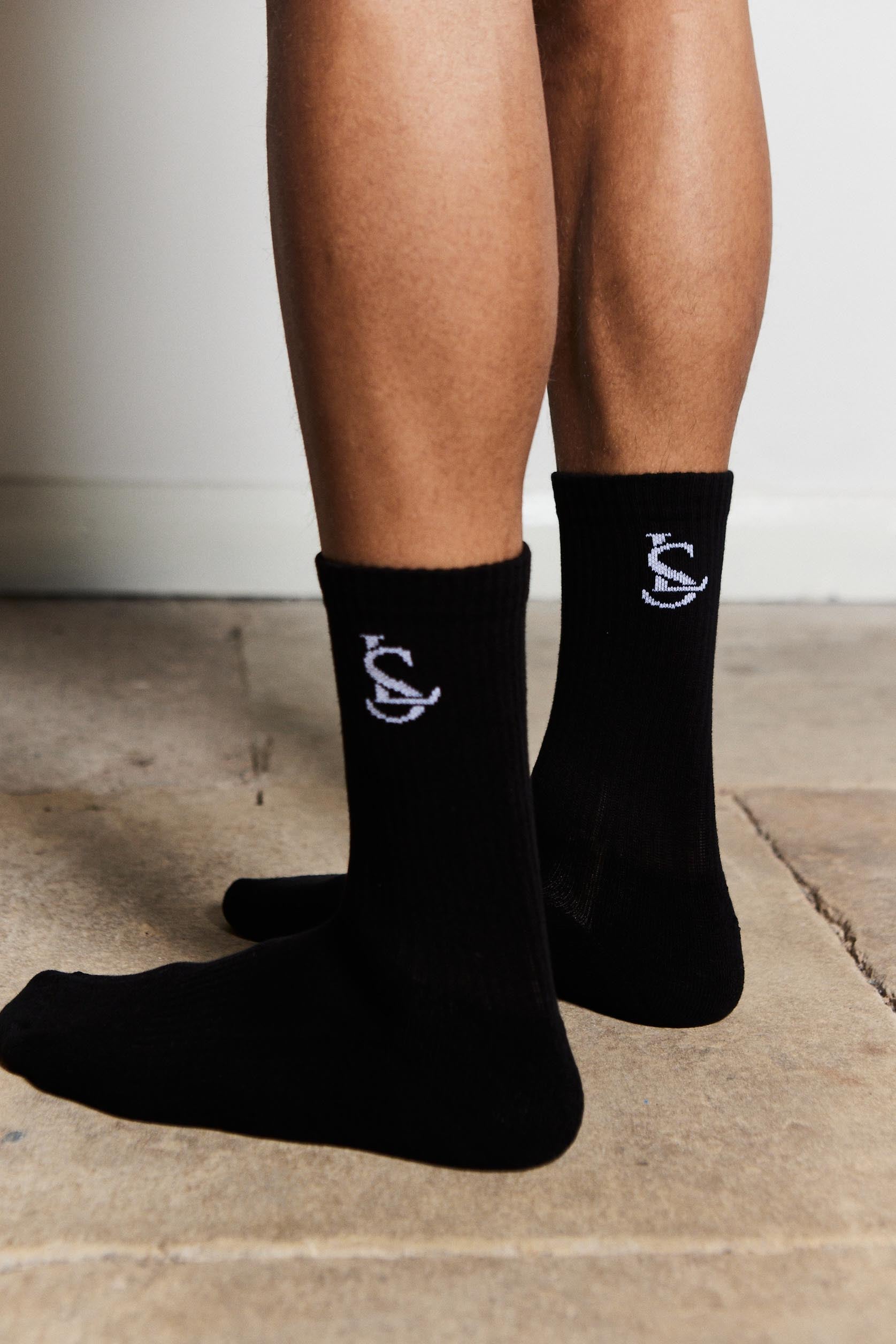 Lost Soles Socks Black
