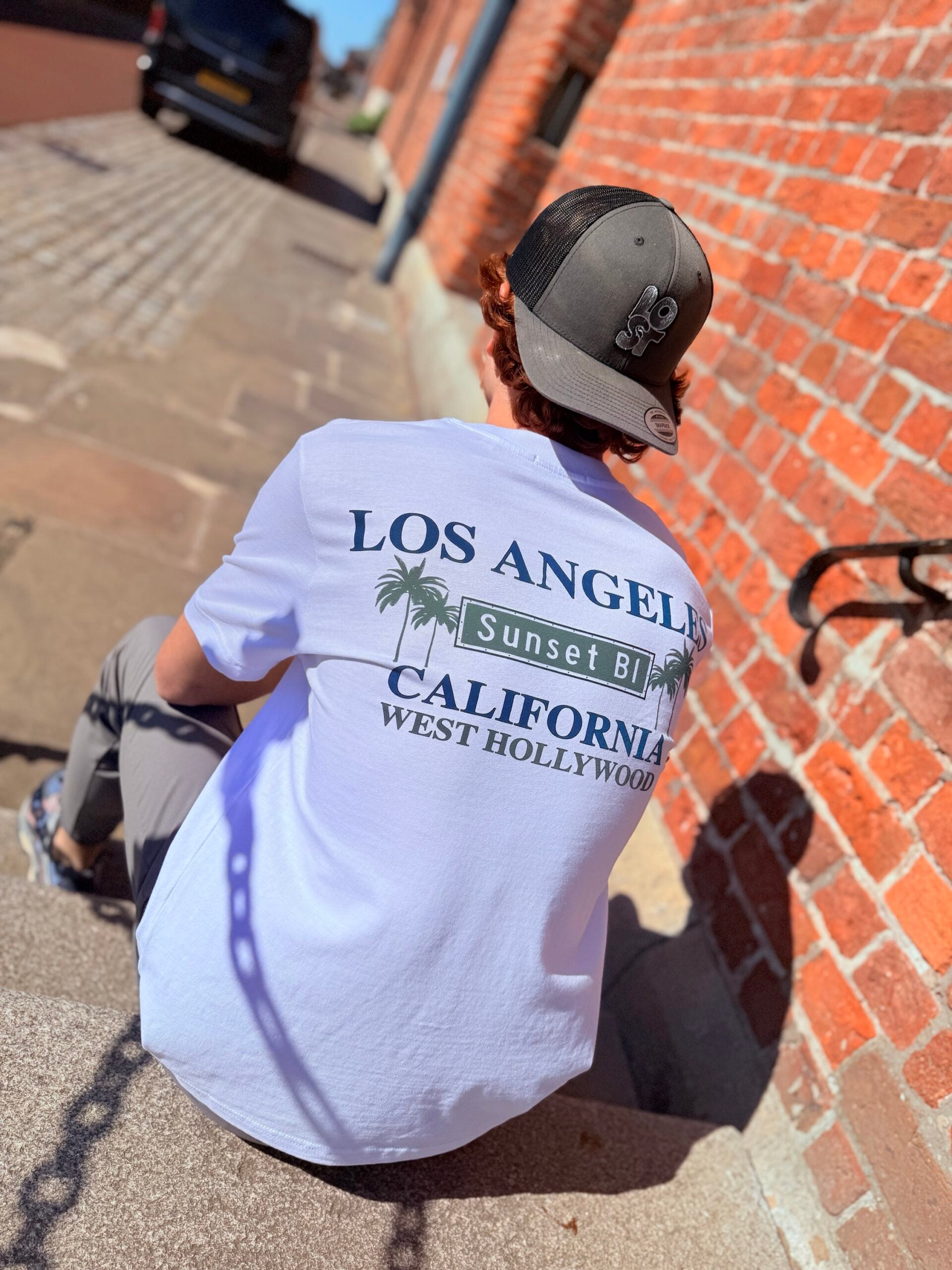 LA club lost tee (white)