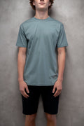 Mercerised t-shirt plain (teal)