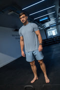 LS sport tech shorts (sky blue)