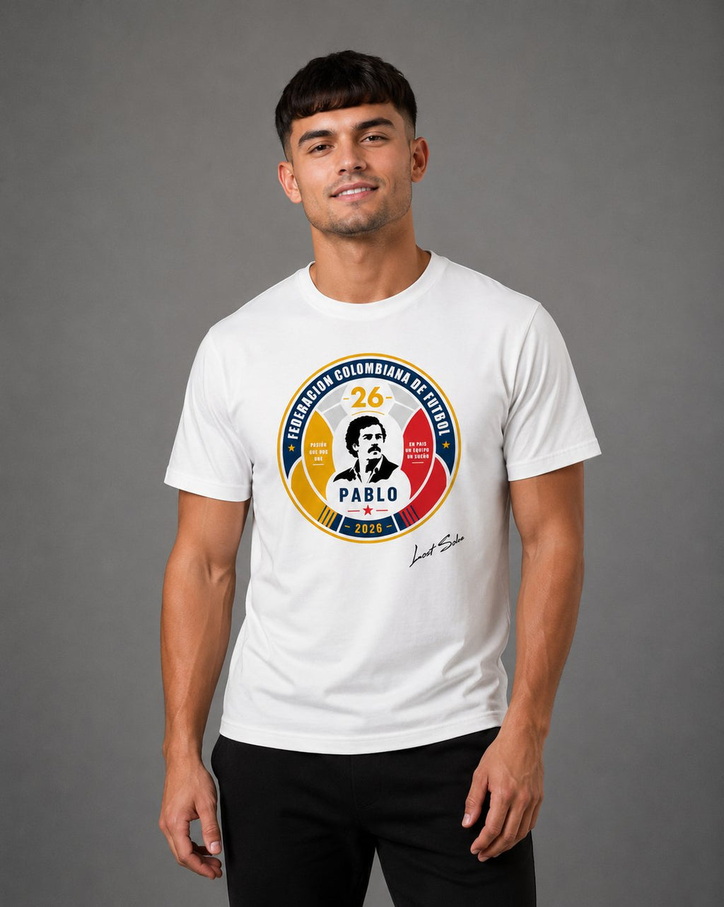 Pablo 2.0 white T shirt ( back order shipped 23 July )