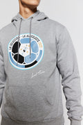 Kids Grey Messi Hoody