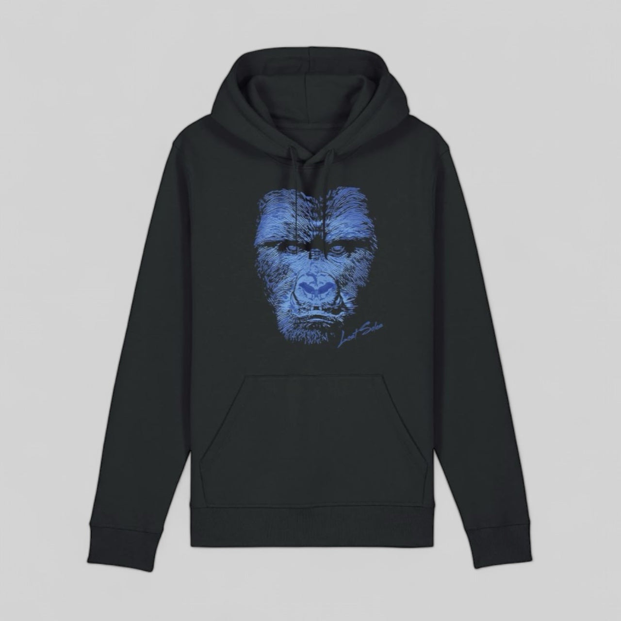 Limited edition 2025 Dazzling Blue Gorilla Hoody Black