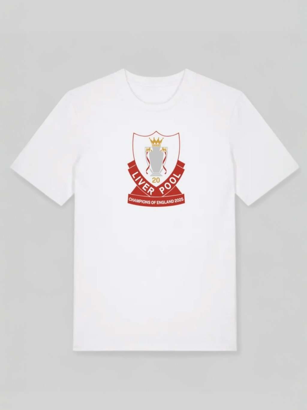 Champions of England 25 (white tee)