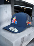 Navy Glasto cap 2025