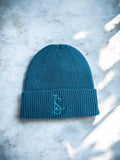 LS Petrol blue beanie