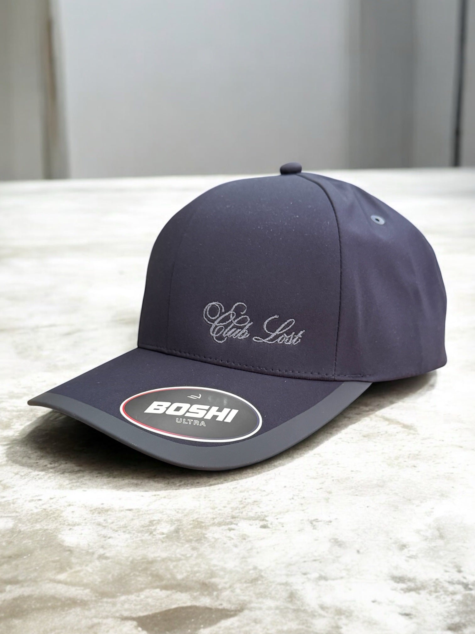 Luxury boshi navy (lost soles) cap