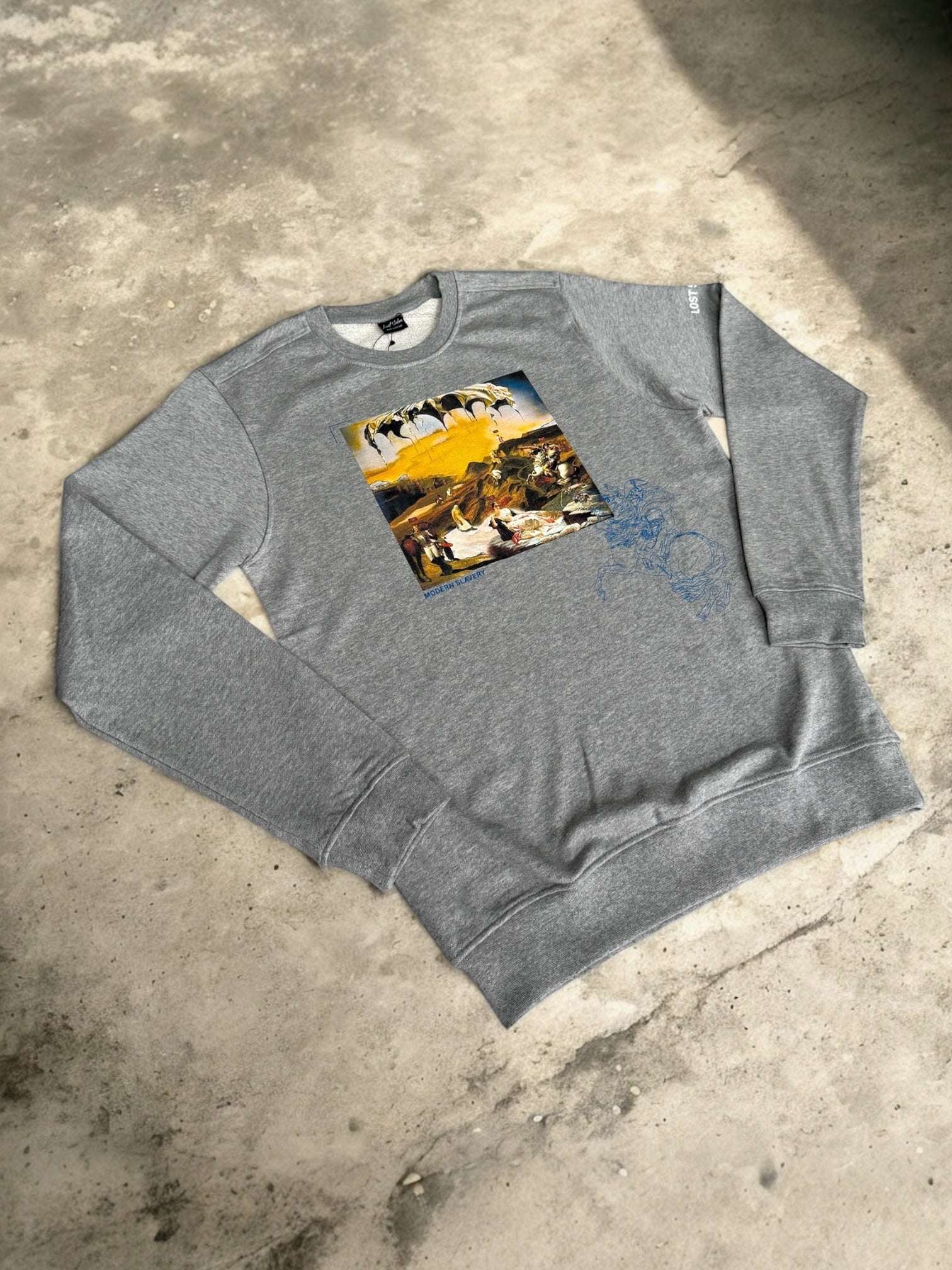 Modern slave sweater (grey)