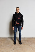 Black Masterpiece Luxury Hoody (Red Design)
