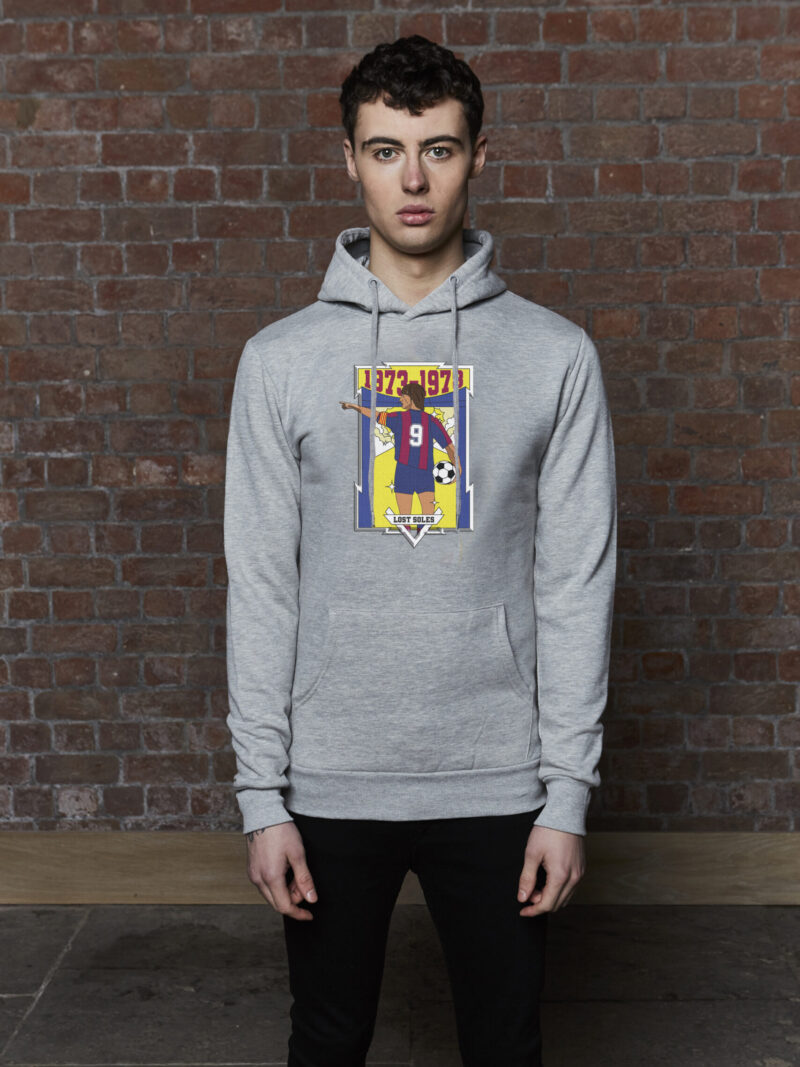 Grey Cruyff Animated Hoody